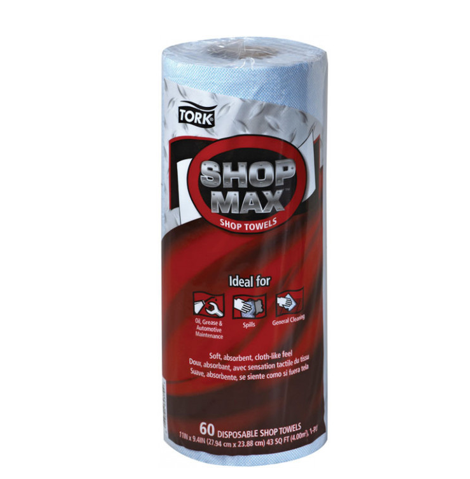 Wipes- Shop Blue for printing and packaging operations