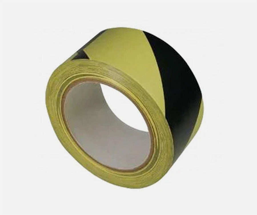 Caution Tape- Ylw/Blk 2"x36yd for printing and packaging operations