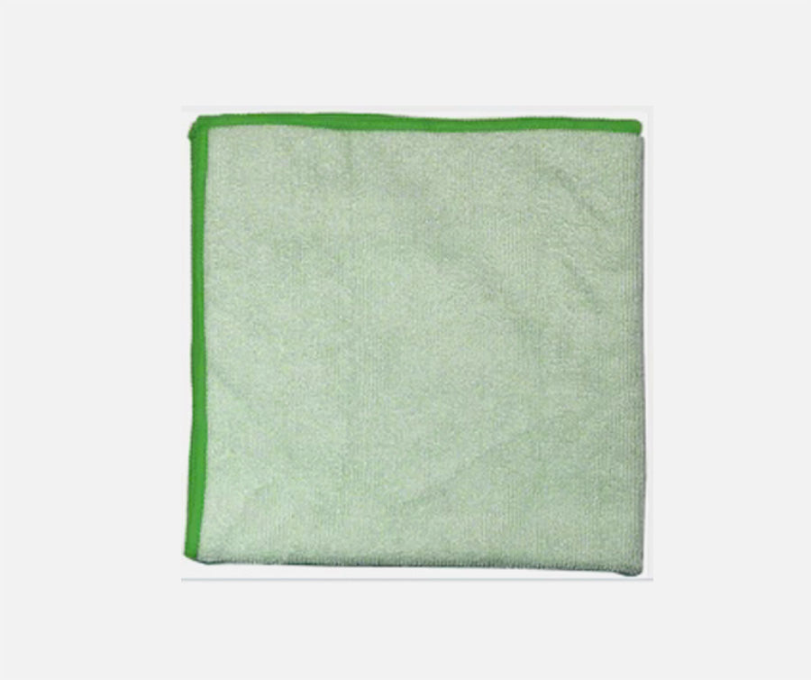 Microfiber Cloth 16x16 Green for printing and packaging operations