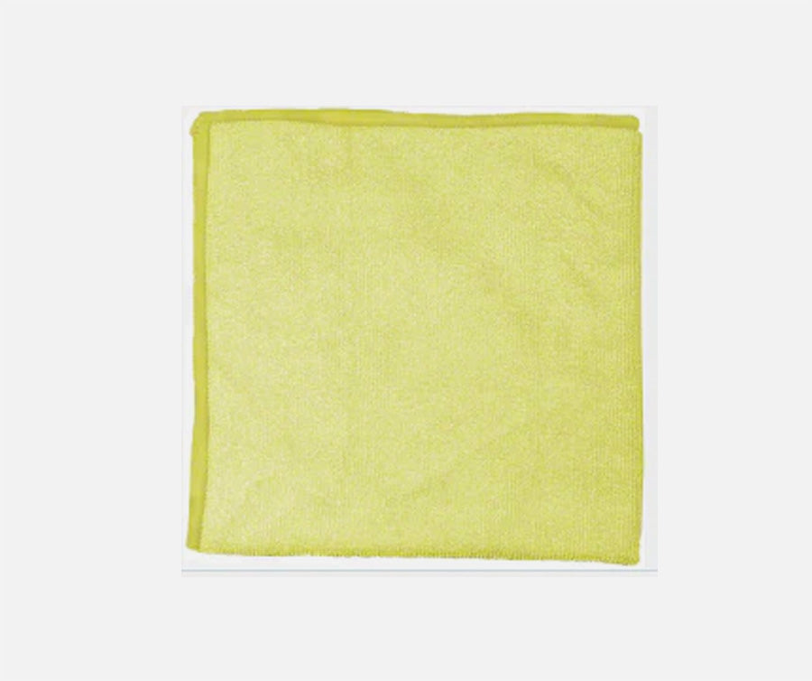 Microfiber Cloth 12x12 Yellow for printing and packaging operations
