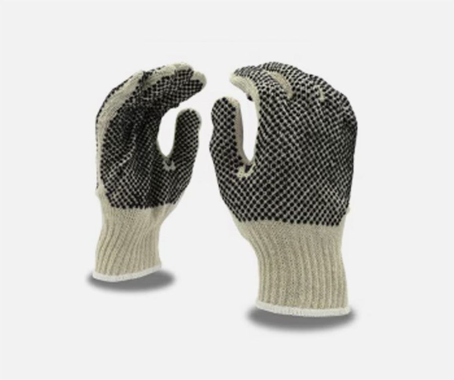Machine Knit Gloves - Large for printing and packaging operations