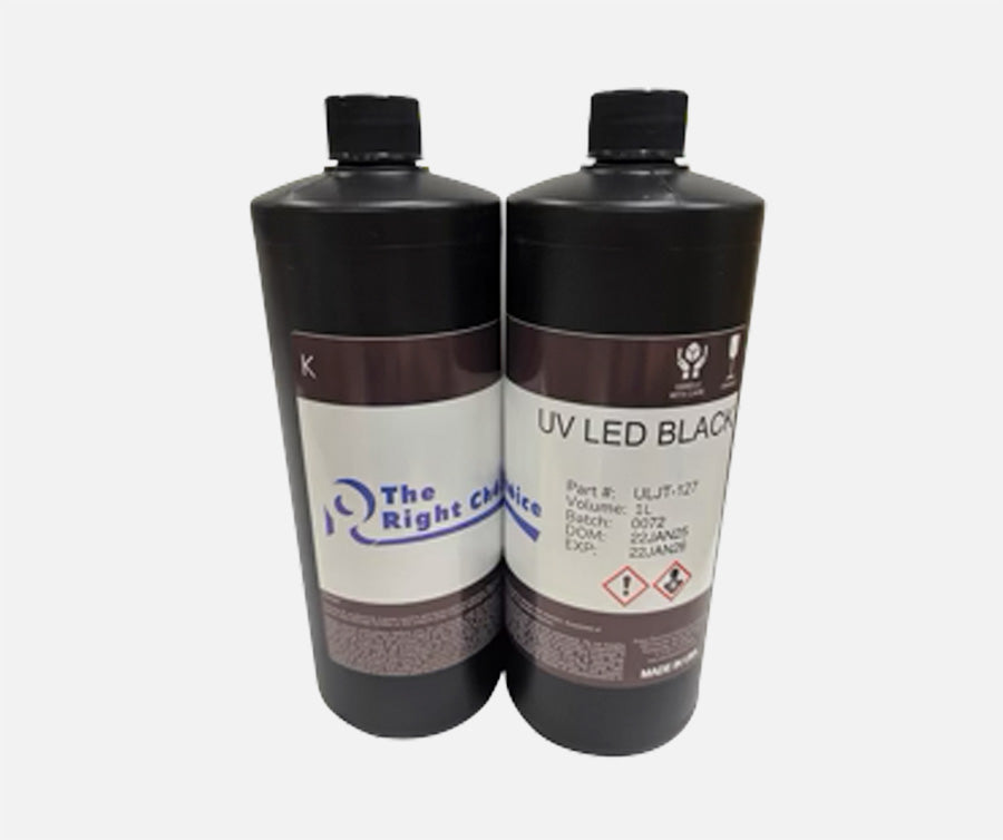 Right Choice UV LED Ink for Ricoh Print Heads for printing and packaging operations
