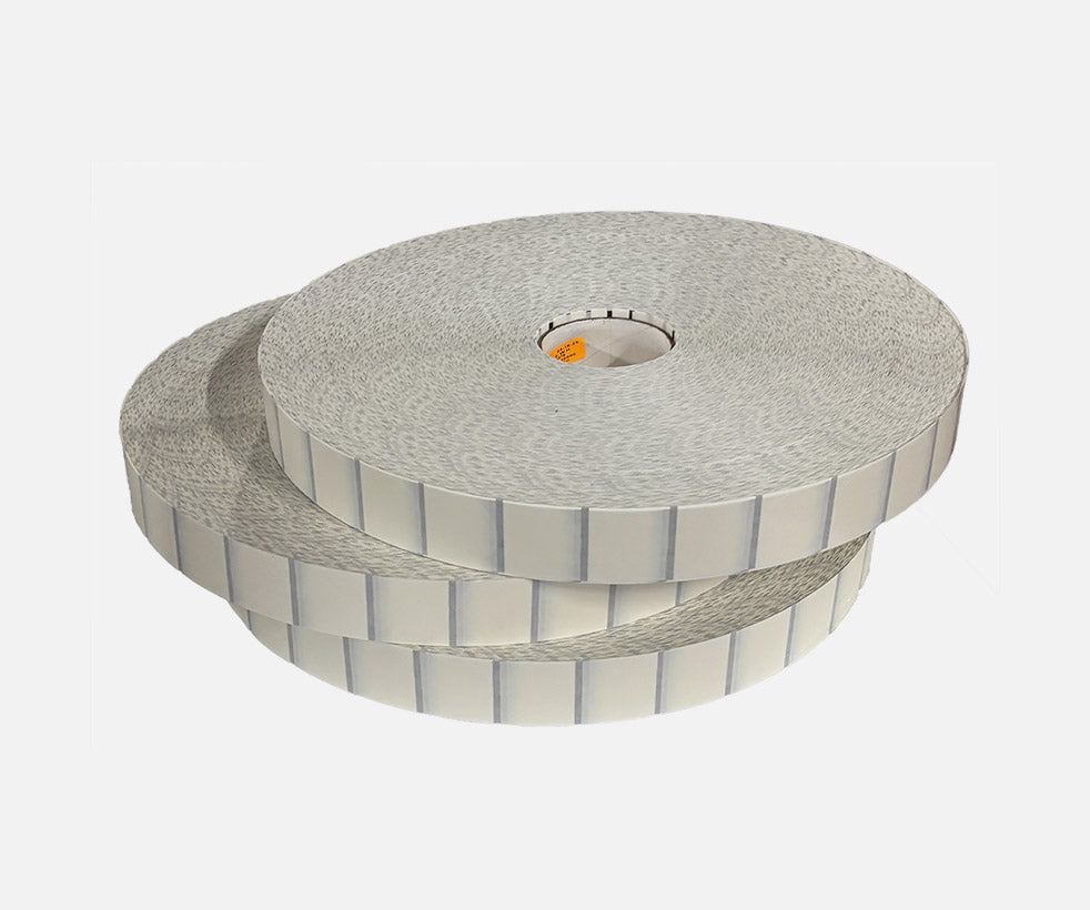 Right Choice Translucent Wafer Tabs- 1.5" for printing and packaging operations